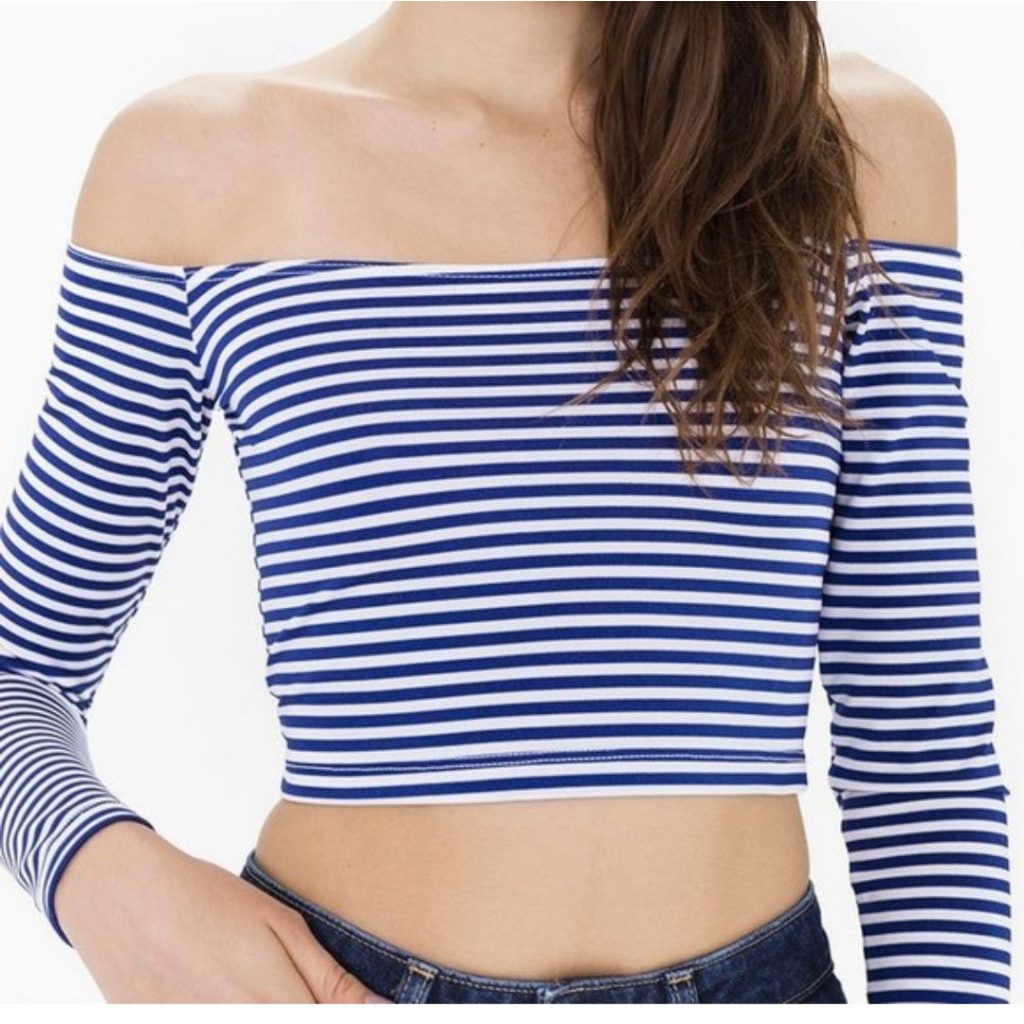 Áo croptop F21 vnxk
