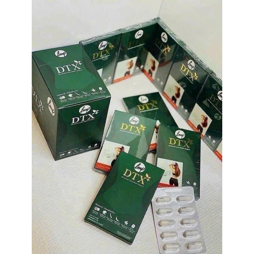 DTOXI I'MPOSSIBLE Viên Uống Thải Độc Giảm Cân Của Thái Lan