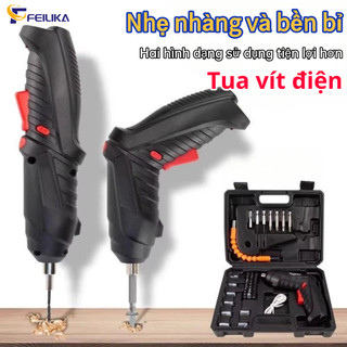  Tua Vít Điện Mini Đa Năng 47 Món - Bộ Khoan Vặn Vít Cầm Tay Chuyên Dụng | Dụng Cụ Sửa Chữa DIY 