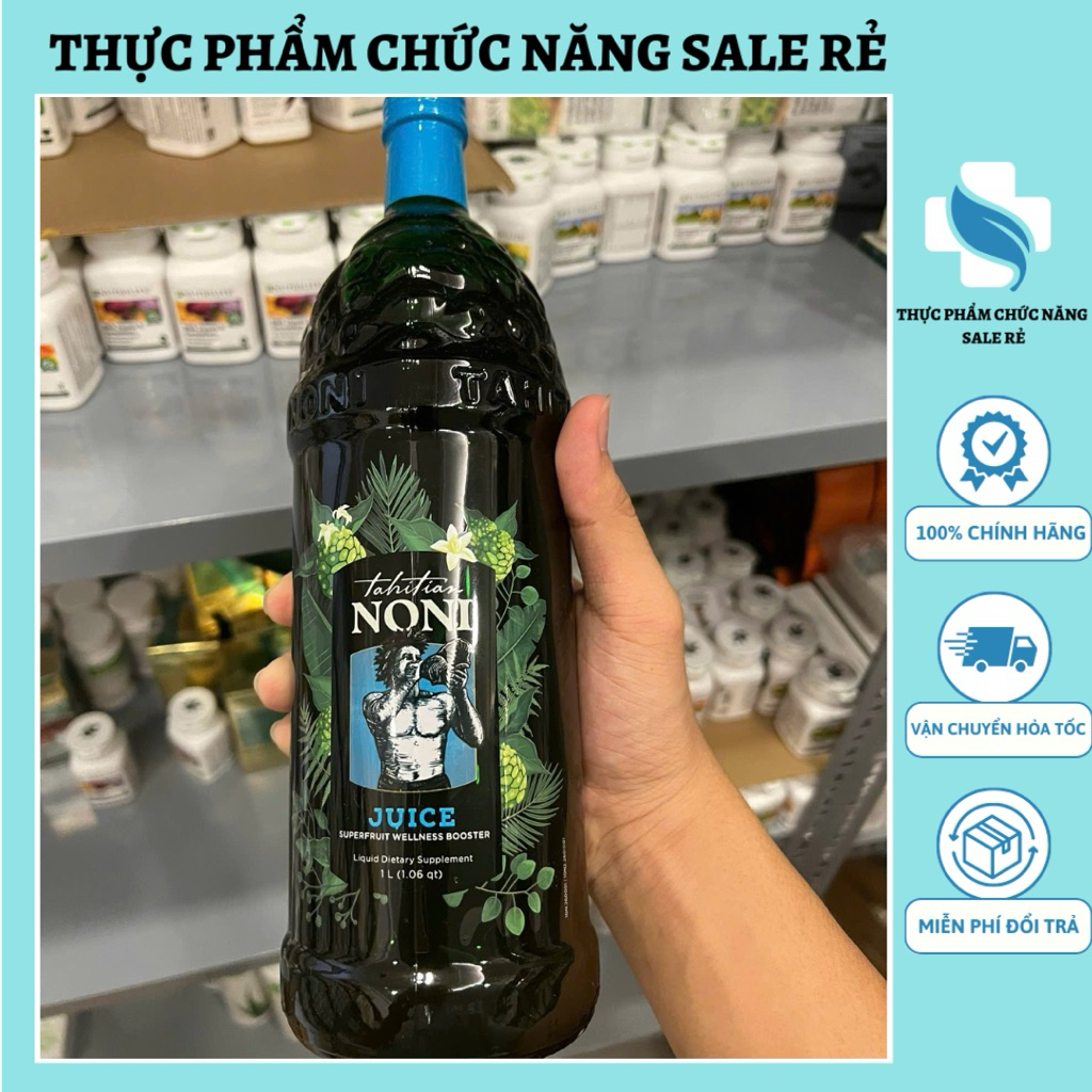 Nước ép trái nhàu Morinda Noni juice Tahitian Newage 1L/Chai (Noni max)