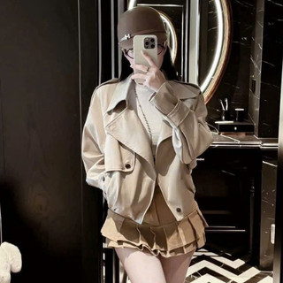 áo khoác nữ mùa đông,áo khoác nữ,chất kaki mangto dáng ngắn dễ thương tiểu thư xịn sò hot trend VD25