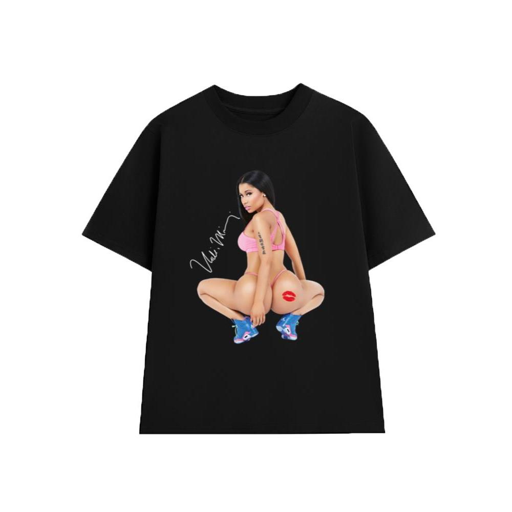 Áo Thun Nicki Minaj 007 Unisex Form Rộng Cotton Mềm