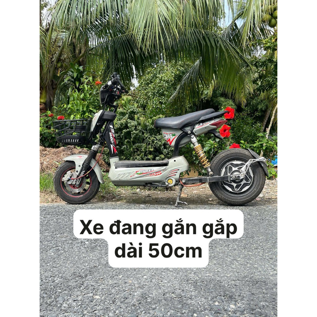 gắp gia công tdx cho xe điện ( m133 sonsu ) bánh zin đến 3k dài 40cm đến 65cm (Chưa sơn-tặng cốt )