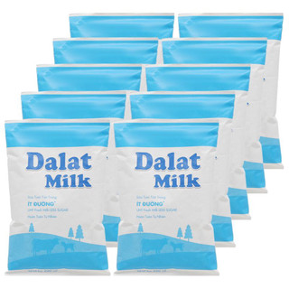 Set 10 bịch Sữa tươi Dalatmilk 220ml