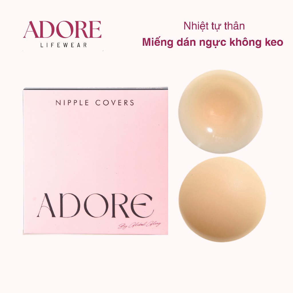 Miếng Dán Ngực Adore - Công Nghệ Nhiệt Tự Thân, Không Keo, Mỏng Nhẹ - Adore Lifewear