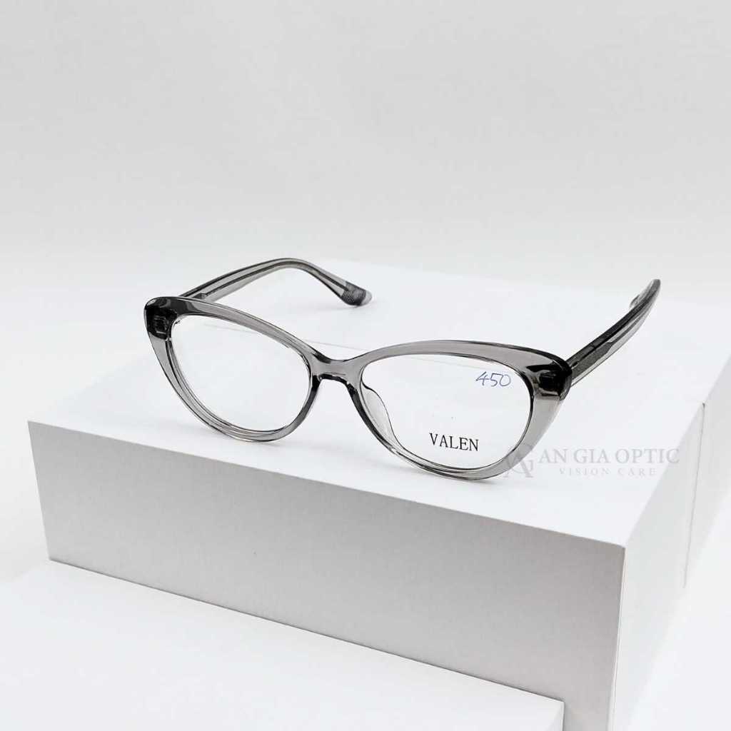 Gọng kính mắt mèo nhựa acetate