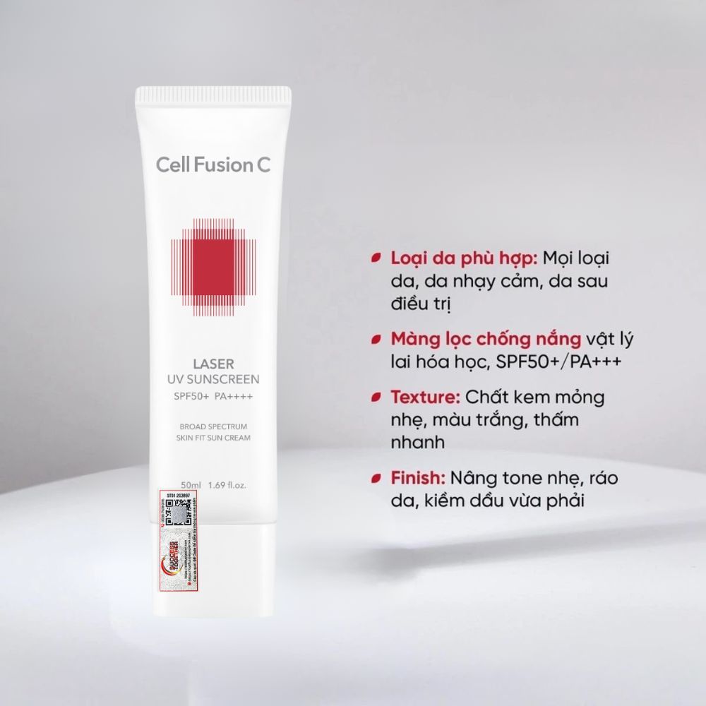Ảnh 8 của Kem chống nắng Cell Fusion C nâng tone, căng bóng, bảo vệ da toàn diện