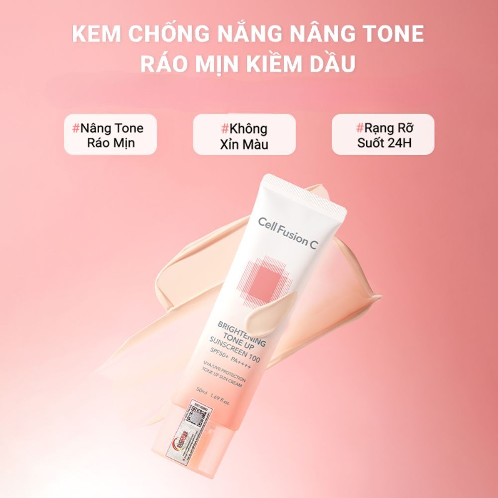 Ảnh 9 của Kem chống nắng Cell Fusion C nâng tone, căng bóng, bảo vệ da toàn diện