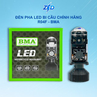  Đèn Pha LED Bi Cầu Mini R04F BMA Hàng Cao Cấp - 55W Nhẹ Điện,Siêu Sáng,Pha Màn Chập Lắp Oto Xe Máy Chân H4 - BH 1 Năm 