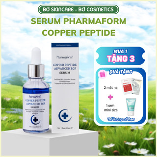 Serum Pharmaform Copper Peptide Advanced EGF - Tinh Chất Đồng Peptide Phục Hồi Da 30ml