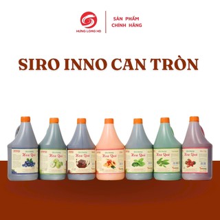  Siro Hương Hoa Quả Các Vị Can Tròn - INNO - Can 2 Lít 