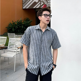  Áo Sơ Mi Unisex Ngắn Tay Vải Oxf Trending Năng Động - Trẻ Trung Nhà SIXHUMAN - HMA001 