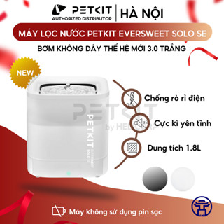 Máy Lọc Nước Cho Chó Mèo PETKIT SOLO SE Công Nghệ Bơm Không Dây An Toàn Điện Sử Dụng Nguồn USB 5V