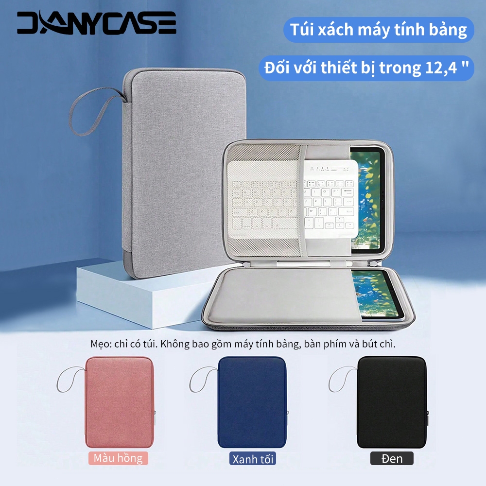 Túi máy tính bảng đầy màu sắc 10,9 12,9 inch chống sốc túi di động cho iPad Samsung nhiều túi tay áo túi xách