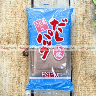 Dashi túi lọc Nhật Bản Kanei 192G (24 gói) – Nước Dùng Dashi từ cá, rong biển, nấm hương