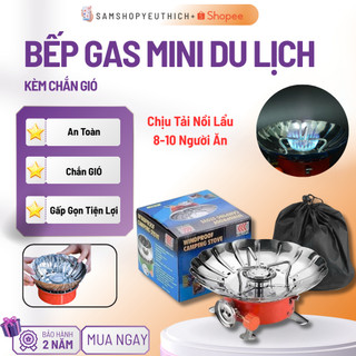 [ Hàng Mới ]Bếp gas mini Bếp gas trong nhà ngoài vườn dã ngoại ,du lịch ,nhỏ tiện lợi