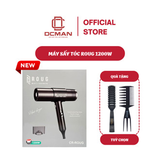  BẢN MỚI  Máy sấy tóc Roug Men's Grooming công suất cao 1200W công nghệ ion âm cao cấp Chính Hãng 