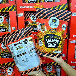 Da cá hồi siêu giòn cay tê 300gr