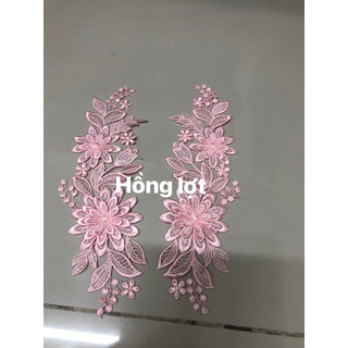 Hoa ren trang trí váy ,áo ( giá 30k/2 bông)