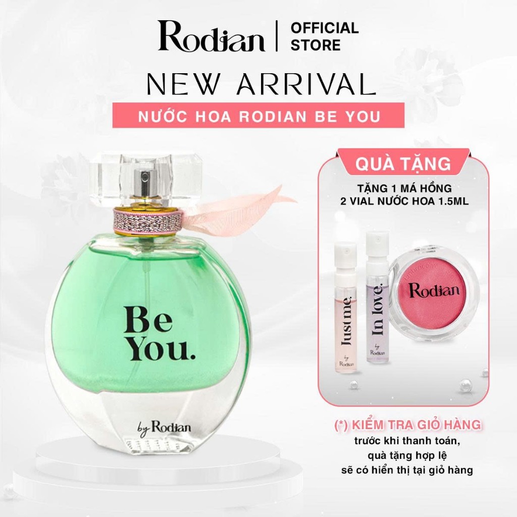Nước Hoa Nữ Rodian Be You Eau De Parfum 50 ml Chính Hãng Hương Sang Trọng, Quý Phái, Thu Hút ROSSLYN