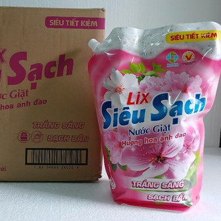  Nước giặt túi Lix 2.4 kg  CHÍNH HÃNG LIX CO  