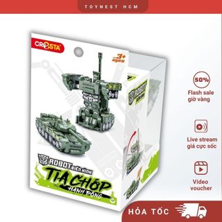 Đồ Chơi Robot Biến Hình - Đồ Chơi DUKA Chiến Xa Thủy Quân DK81135