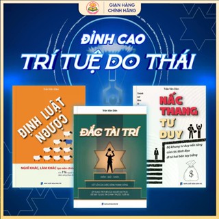  Sách - Combo 3 Cuốn – Định Luật Ngược Nấc Thang Tư Duy Đắc Tài Trí 