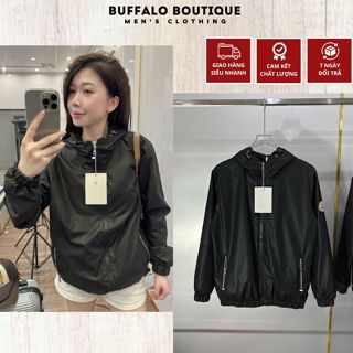 Áo Khoác Gió Nam Môn C Lơ Thêu Logo Tay Áo Siêu Chất - Áo Khoác Nam Mùa Đông Môn C Lơ Phối Sọc Màu Siêu Đẹp
