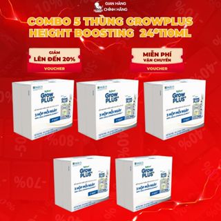  Combo 5 Thùng Growplus Height Boosting Grow Bạc 24*110ml 