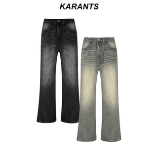  Quần Jeans Trơn Loe Nhẹ S-3XL Karants Wash Nhiều Màu Local Brand Streetwear Hot Trend - KQ118 