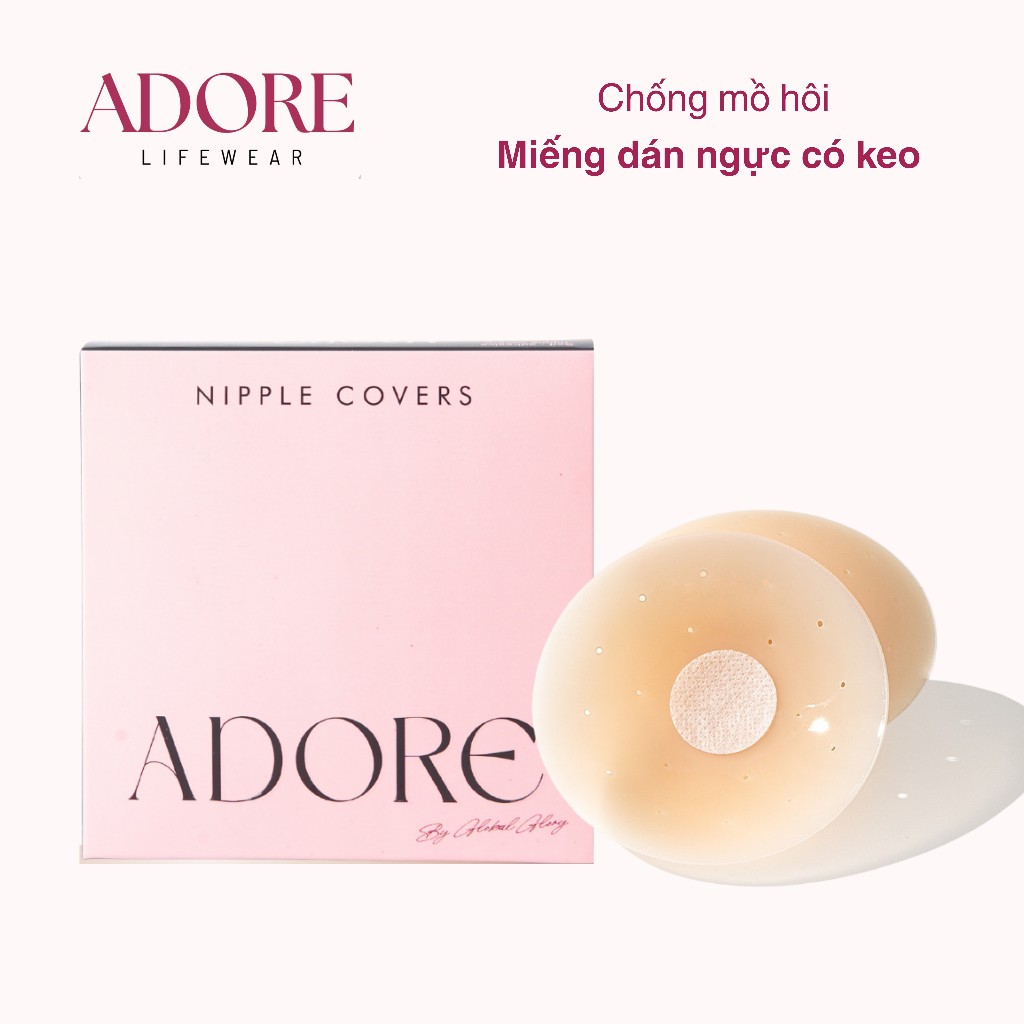 Miếng Dán Ngực Adore Kháng Mồ Hôi, Không Lộ Viền, Siêu Mỏng - Adore Lifewear