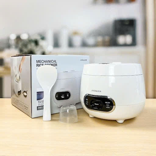 Nồi cơm điện MINI LocknLock EJR426 dung tích 0.8L được thiết kế tinh tế kiểu dáng hiện đại phù hợp với 1-2 người sử dụng