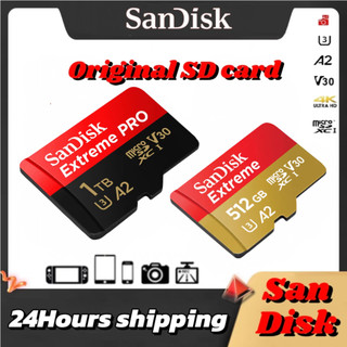  Thẻ nhớ A2 Extreme  Memory Card MicroSD Sandisk V30 256GB 128GB 64GB 32GB for cctv 