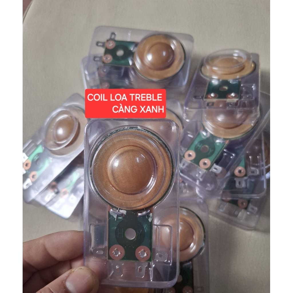 COIL ( CÔN) LOA TREBLE   CÀNG XANH 250_ 5W . COIL LOA KÉO ( GIÁ TỐT)