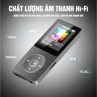  Máy nghe nhạc mini MP3 MP4 đa năng – Kết nối Bluetooth màn hình LCD loa ngoài 