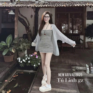 set đồ nữ sang chảnh,set đồ nữ mùa hè,MẪU MỚI NHẤT bộ len cao cấp hot trend gơn phố Ve11