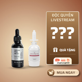 Combo Peel Da Meso + Bột Tế Bào Gốc Ki Velours Silkycream – Hỗ Trợ Phục Hồi, Làm Mịn & Nuôi Dưỡng Làn Da - CB0216