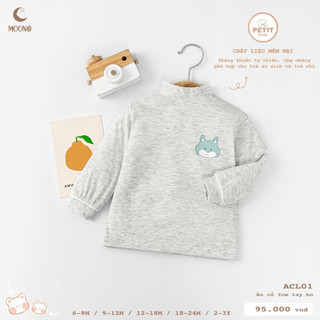 [MOON Nhiều Mẫu] Áo Giữ Nhiệt Petit Cổ 3cm Siêu Mềm