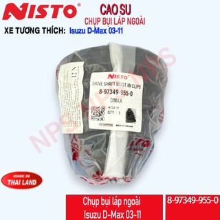 Cao su chụp bụi láp (Trong và Ngoài) Isuzu D-Max/MU-X 12-19 (2.5/3.0) Diesel (4JK1/4JJ1)(Nisto Thái)