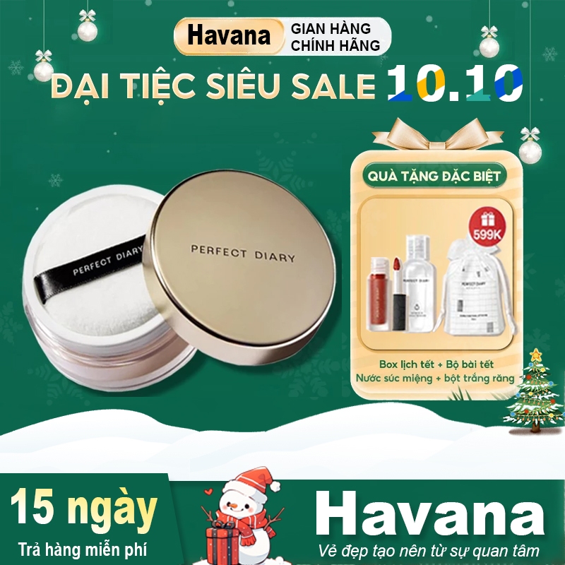 Phấn Phủ PERFECT DIARY kiềm Dầu & Chống Thấm Nước 7g