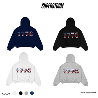  Áo Khoác Hoodie Zip Nỉ Bông Boxy Phù Hợp Nam Nữ Chất Nỉ Bông Cao Cấp 