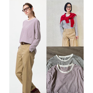  Áo thun tay dài sọc UnL dư xịn 