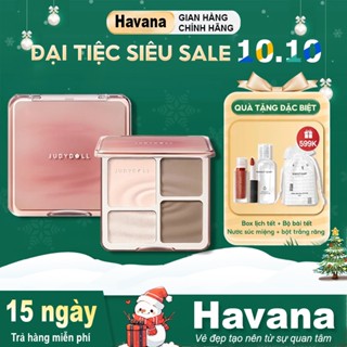 Bảng Phấn Tạo Khối Judydoll Peripera Bắt Sáng Highlight 9g