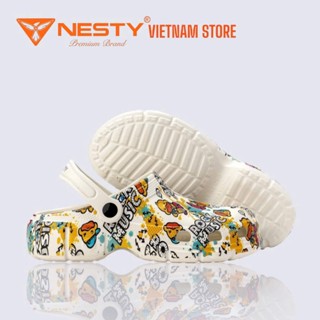 NE01-7 Dép Sục Nesty Unisex Rock Music – Eva Mềm Mại, Đế Bằng Chống Trơn, Full Size Cho Cả Gia Đình