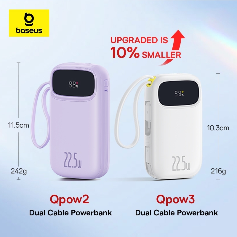 【CHỨNG NHẬN CCC】 Sạc Dự Phòng Baseus Qpow2 & Qpow 3 20000mAh PD 22.5W 30W 45W TypeC &IP 2 Cho iP | BigBuy360 - bigbuy360.vn