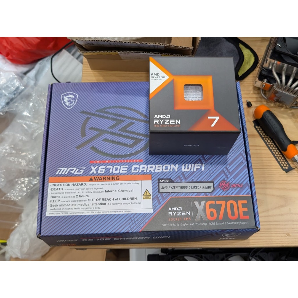 Mainboard MSI MPG X670E CARBON WIFI DDR5 cũ