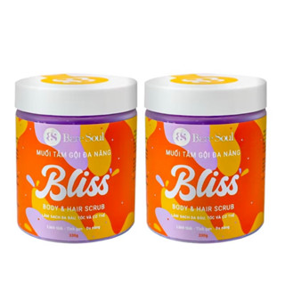  Muối tắm gội tẩy tế bào chết da đầu tóc chứa AHA BareSoul BLISS Hair Scrub 330g 