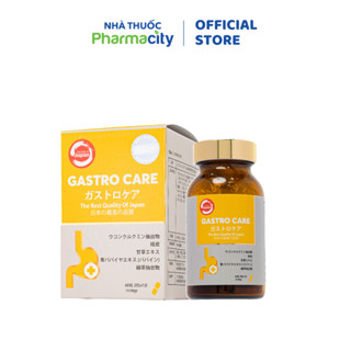  Thực phẩm bảo vệ sức khỏe Gastro Care  Hộp 60 viên  - ĐỘC QUYỀN PHARMACITY 