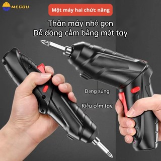  Bộ Dụng Cụ Điện 47 Món - Tua Vít Điện Mini + Máy Khoan Mini | Tool DIY Đa Năng 