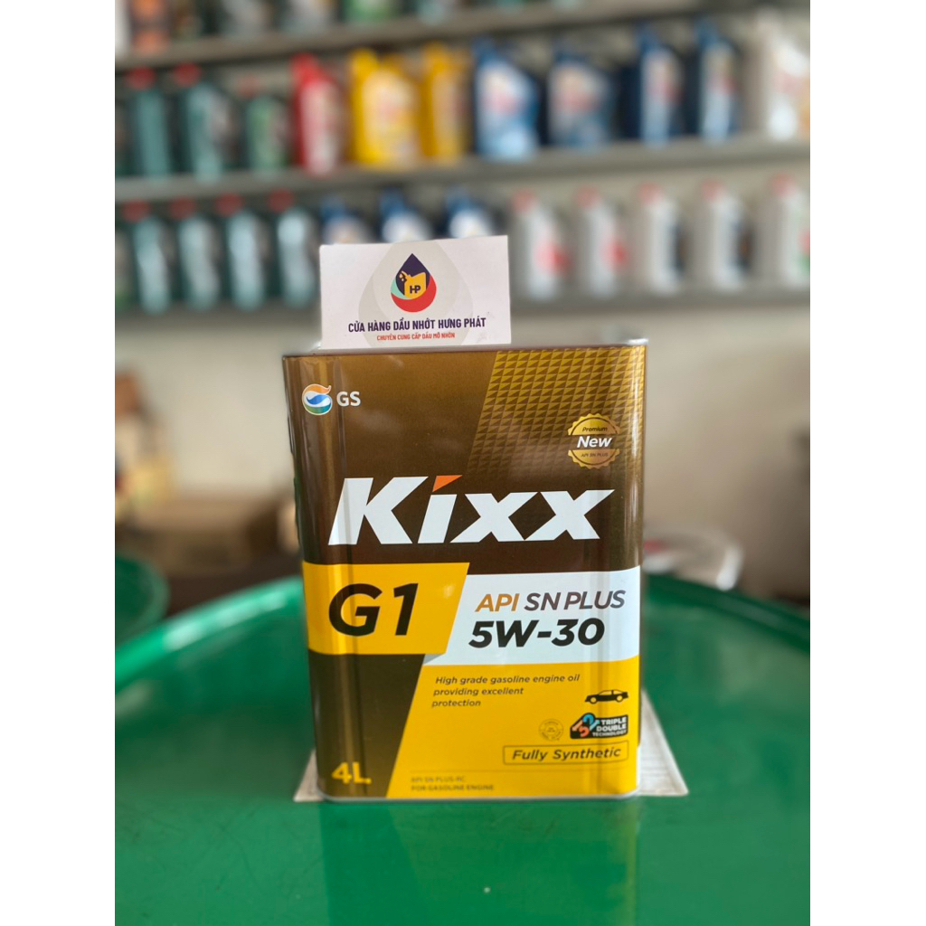 [KIXX]Dầu nhờn tổng hợp Kixx G1 API SN PLUS 5w30 4L